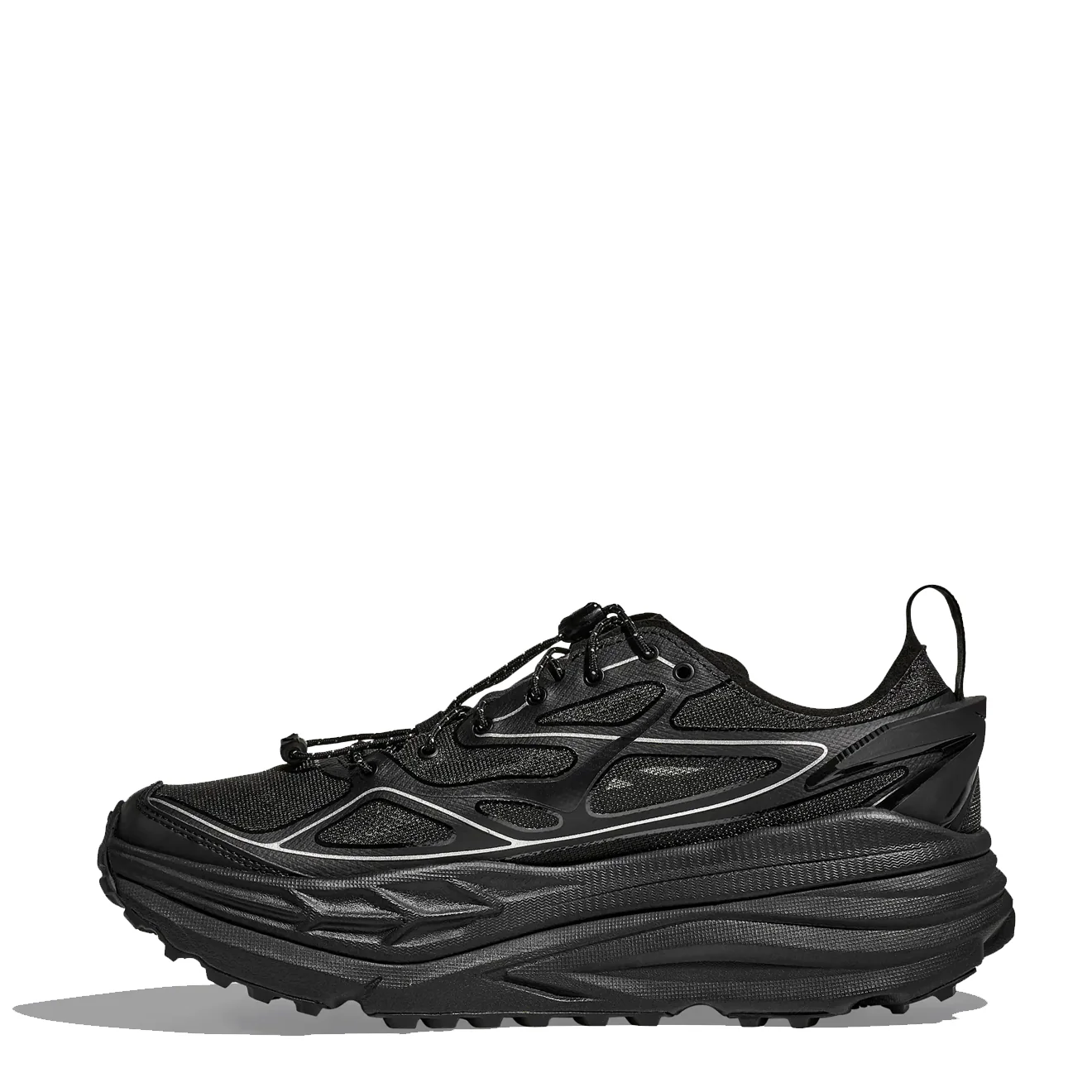 Hoka Stinson One7 Trainer Black / Silver - Image 6