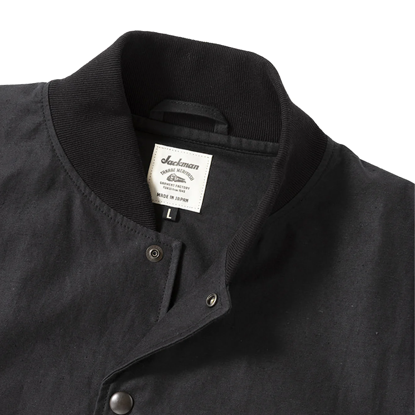 Jackman Back Nep Award Jacket Black - Image 3