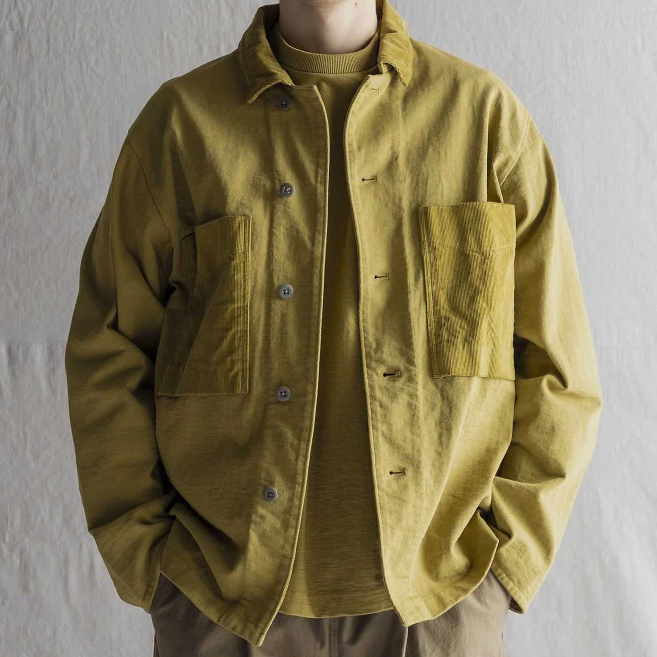 Jackman Dotsume BB Shirt Moss - Image 5