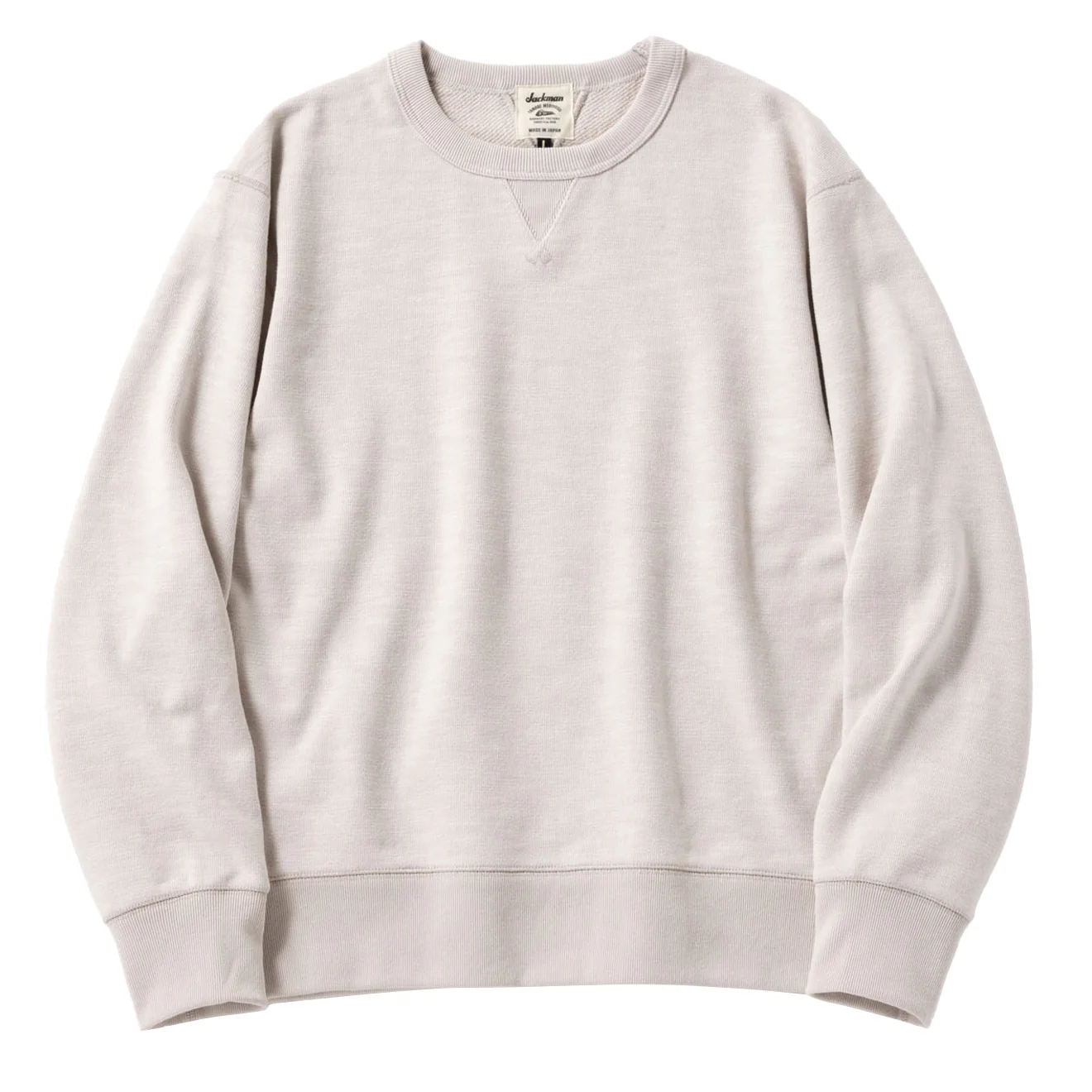 Jackman GG Sweat Crewneck Rosin White