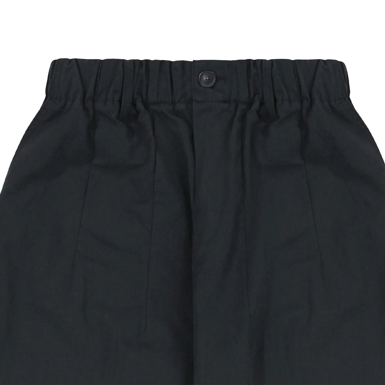 Kappy Pintuck Wide Chino Pants Navy - Image 3