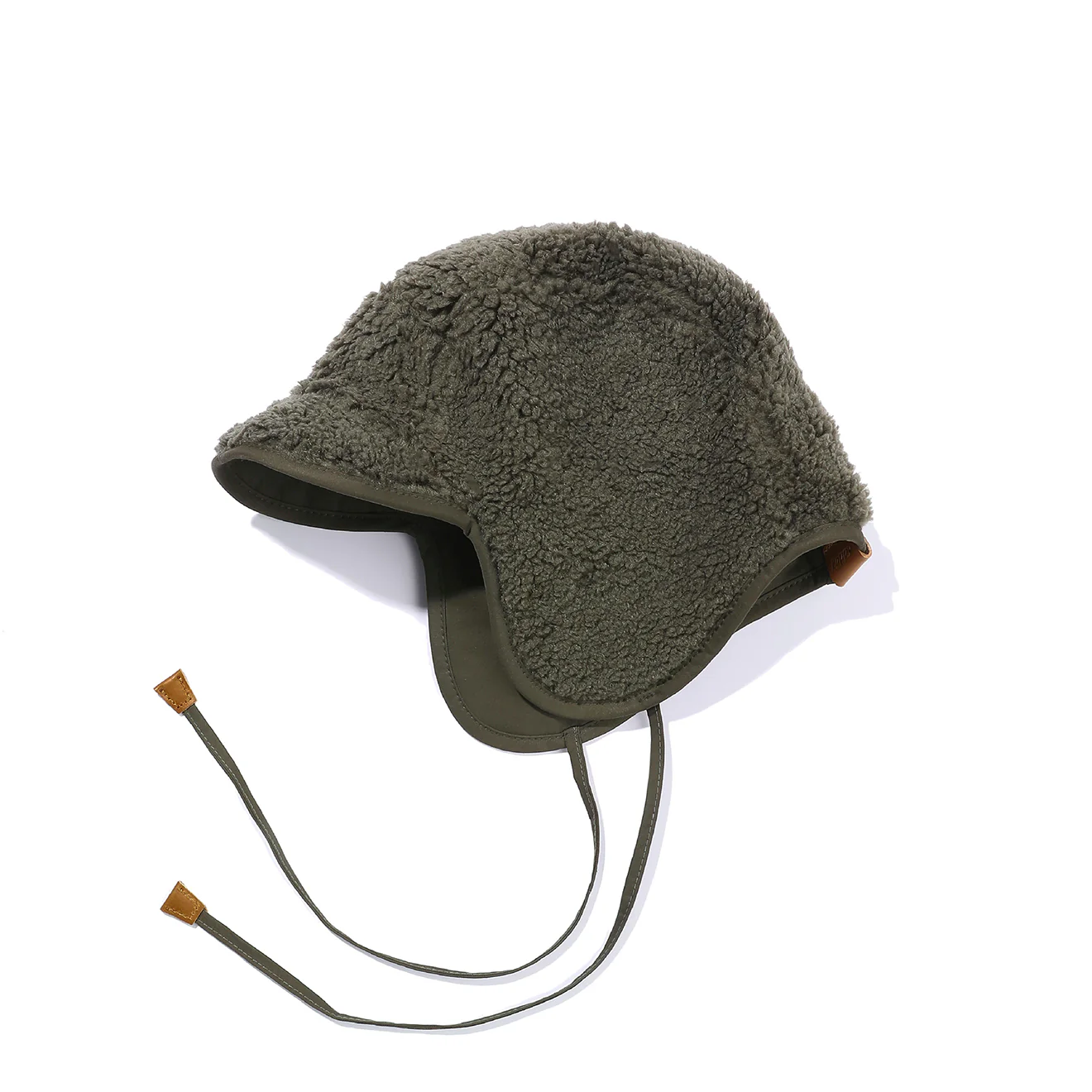Kappy Reversible Trooper Hat Khaki - Image 2
