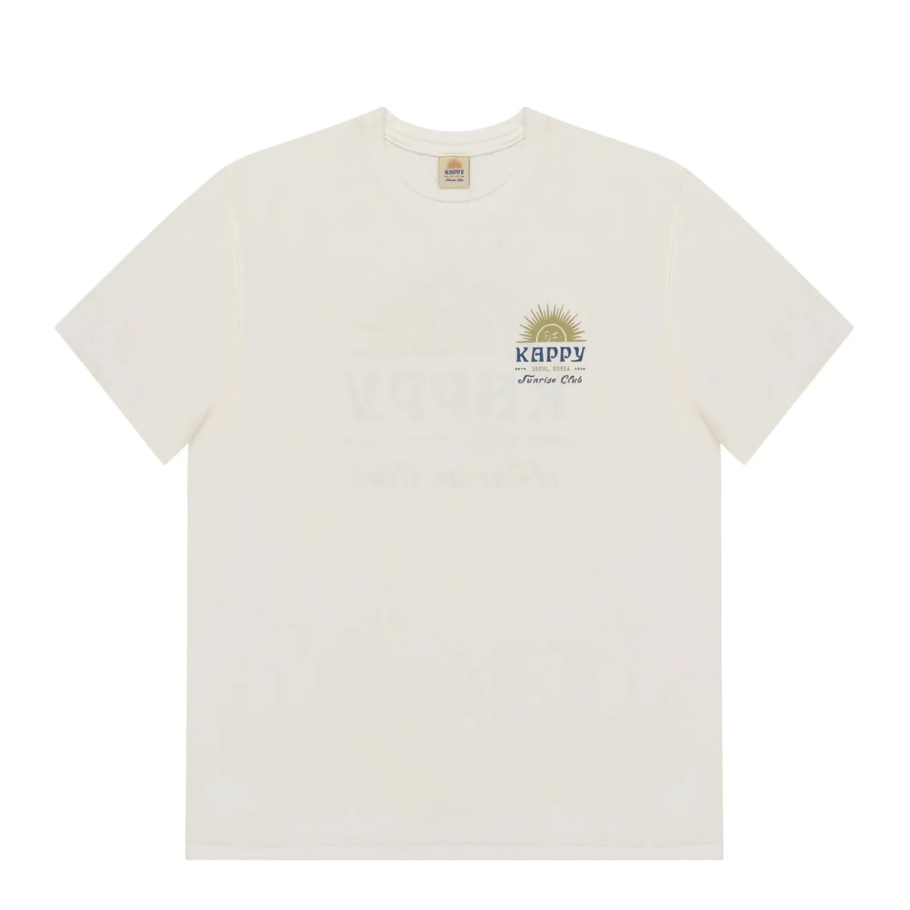 Kappy Sunny Wink Half T-Shirt
White
