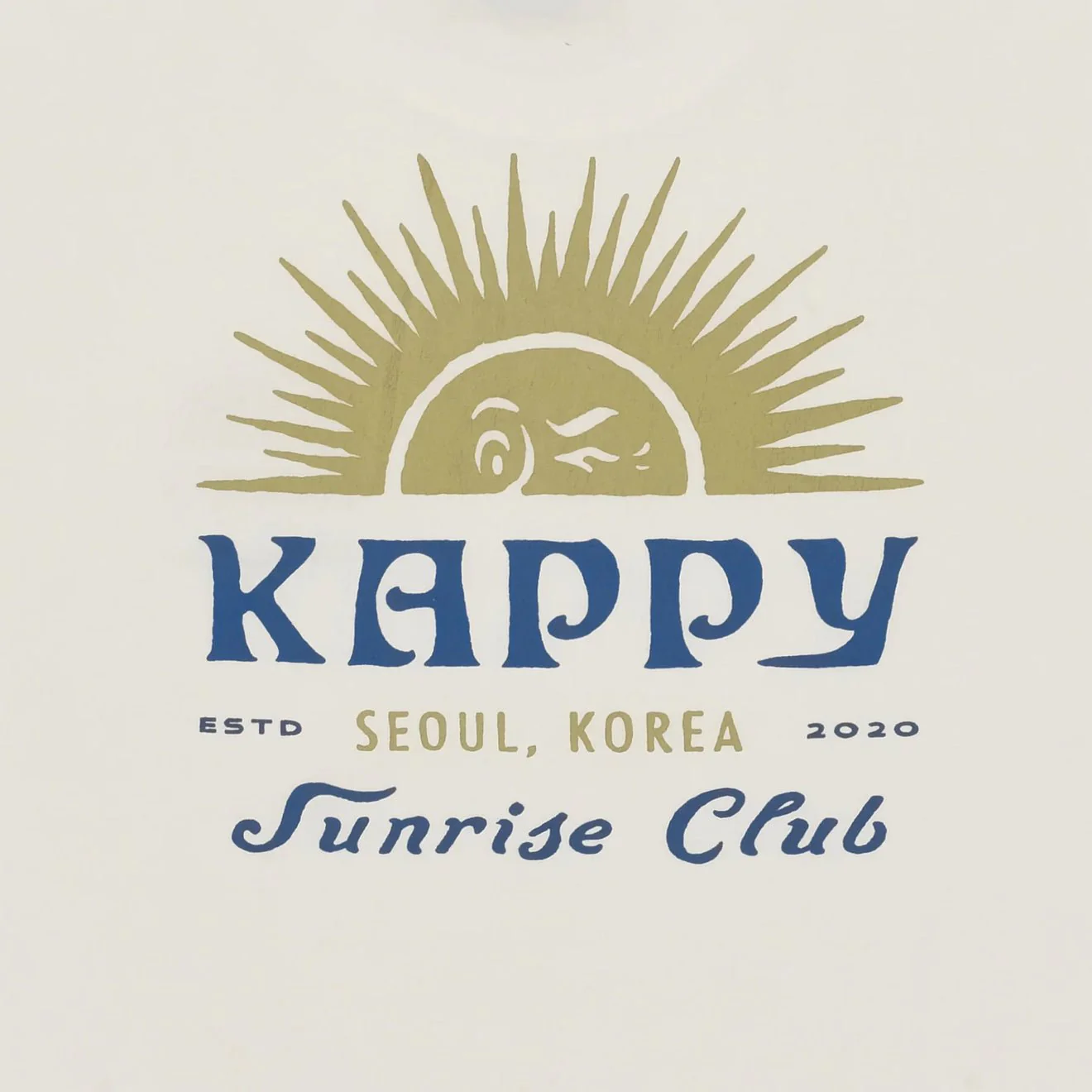 Kappy Sunny Wink Half T-Shirt
White - Image 5
