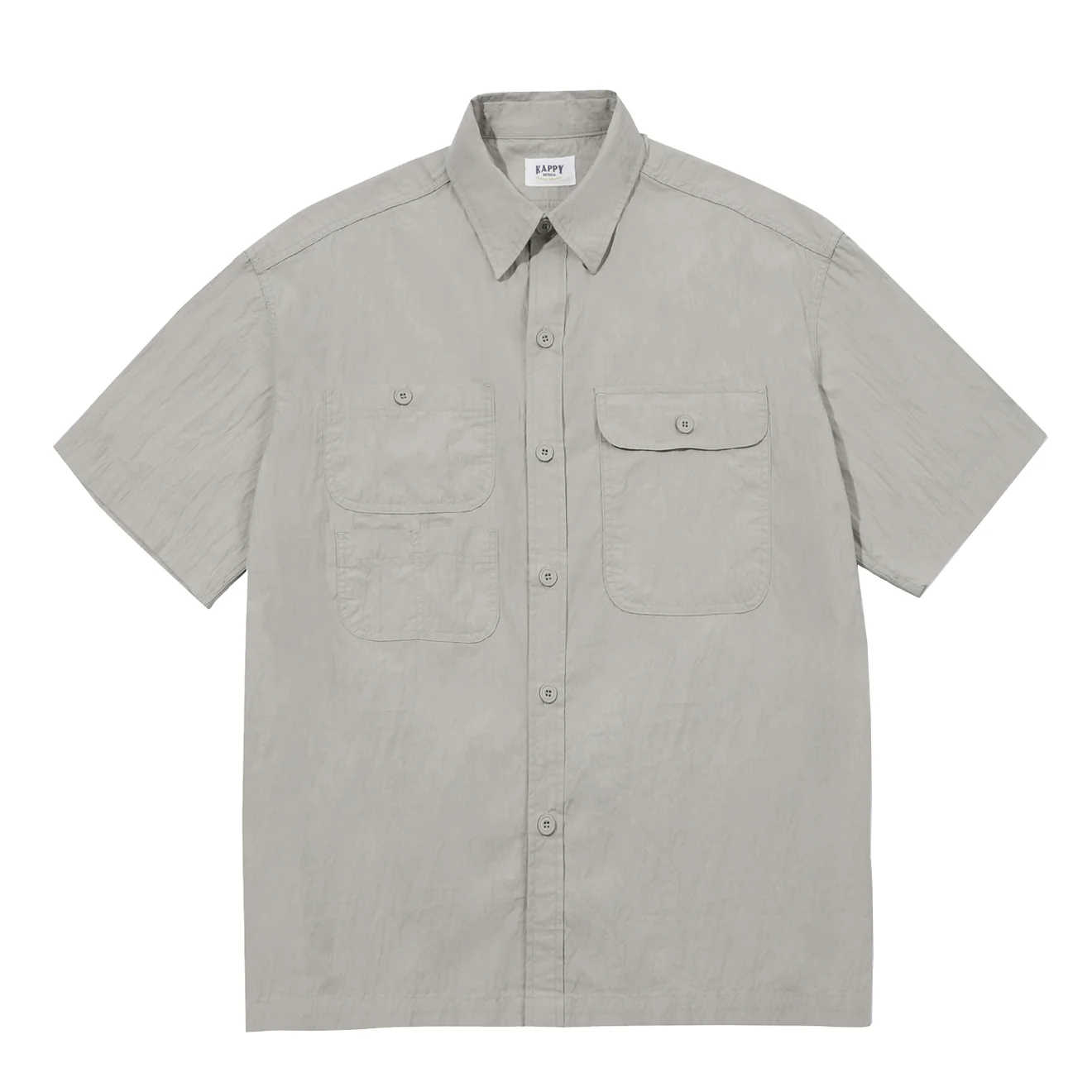 Kappy Sunrise Utility Half Shirt Greige