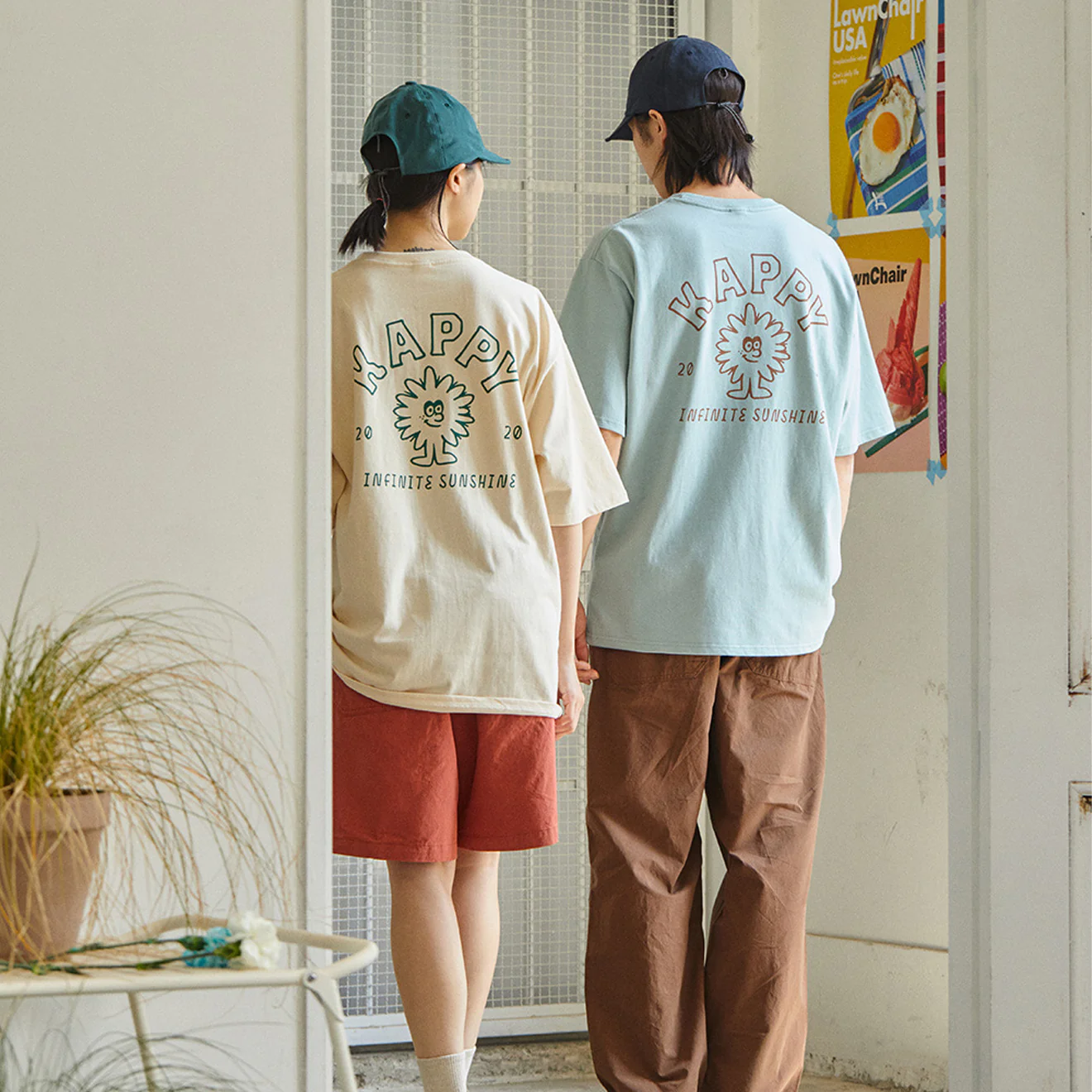Kappy Sunshine T-Shirt Mint - Image 4