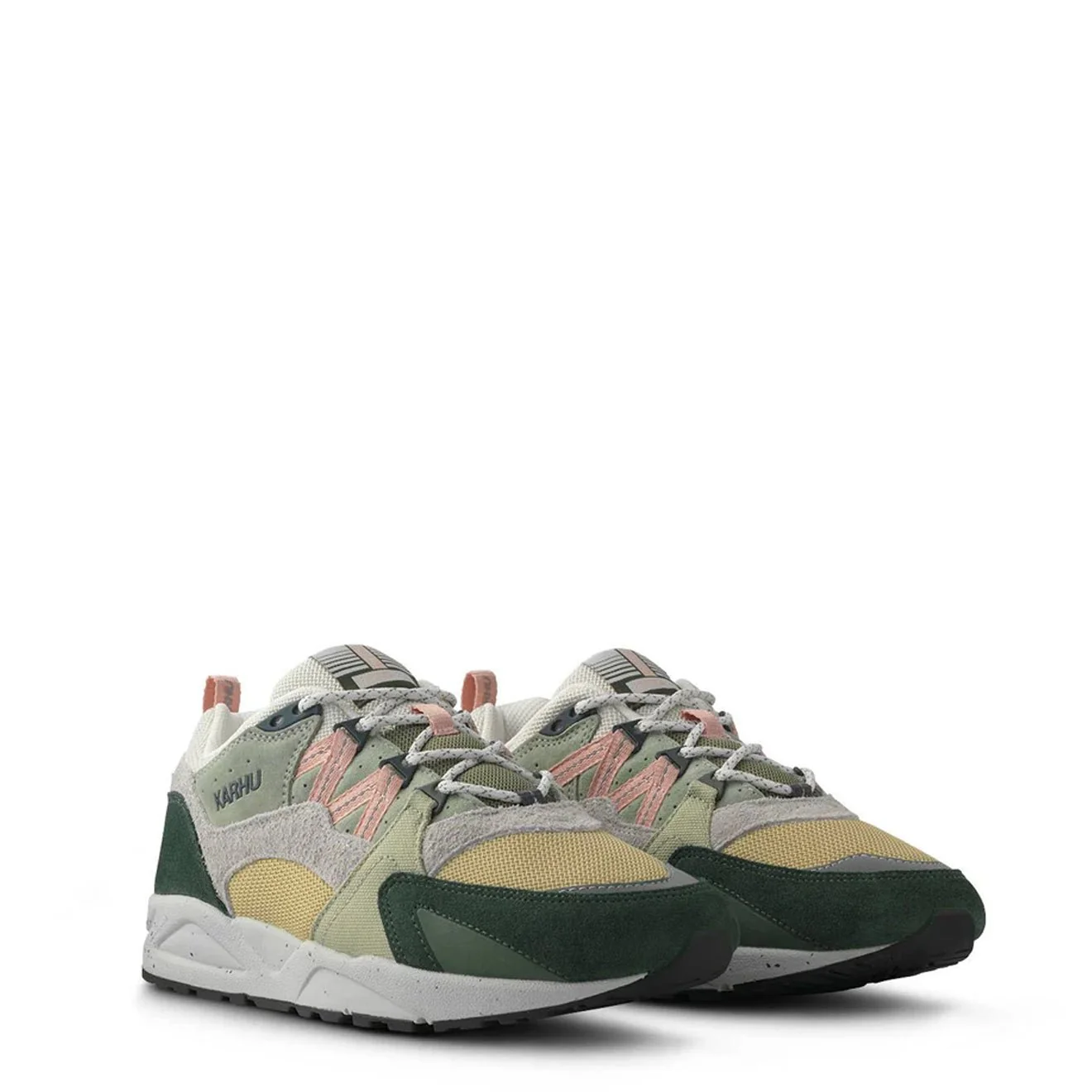 Karhu Fusion 2.0 Trainer Darkest Spruce / Cameo Rose - Image 2