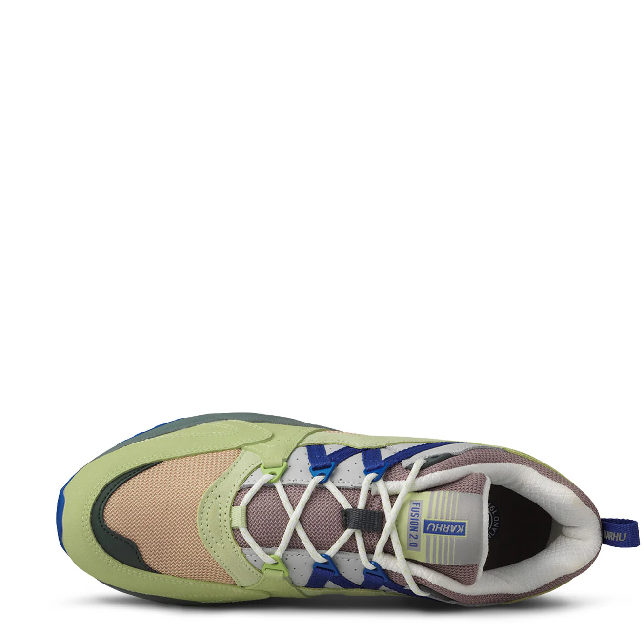 Karhu Fusion 2.0 Trainer Shadow Lime / Amparo Blue - Image 5