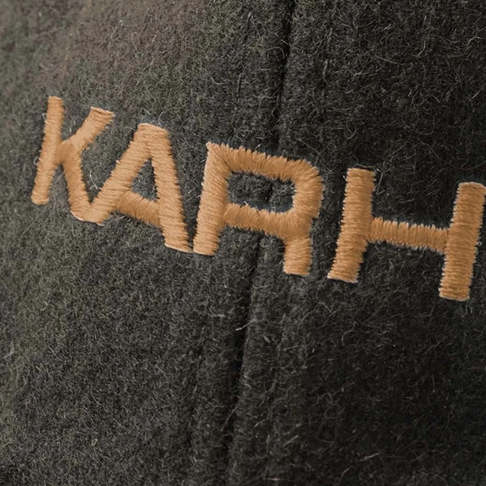 Karhu Logo Cap Dark Olive / Brown Sugar - Image 4