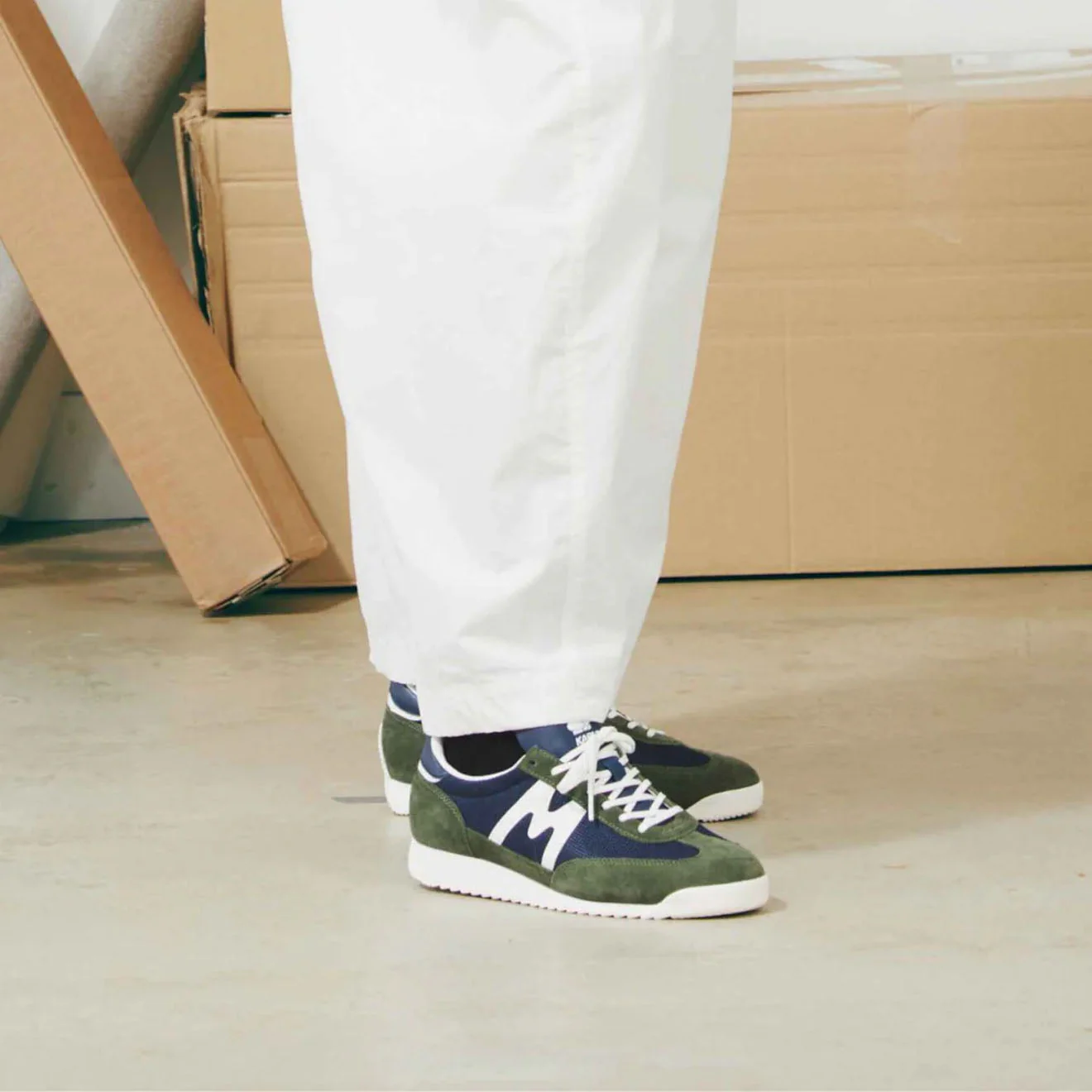 Karhu Mestari Trainer Bronze Green / White - Image 5