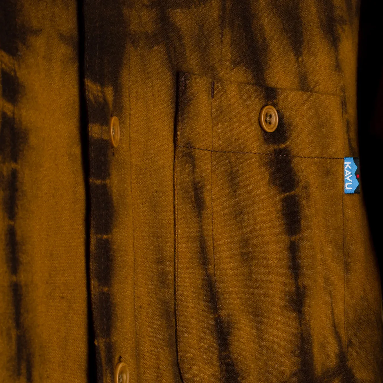Kavu Caswell Shirt Ramshackle Rust - Image 2