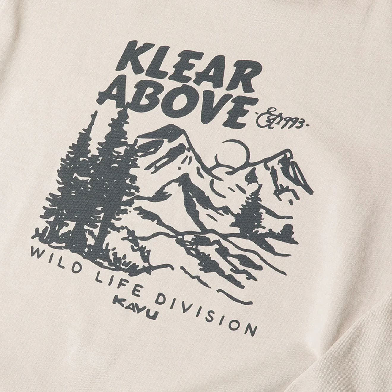 Kavu Core Crew Sweatshirt Oatmeal - Image 2