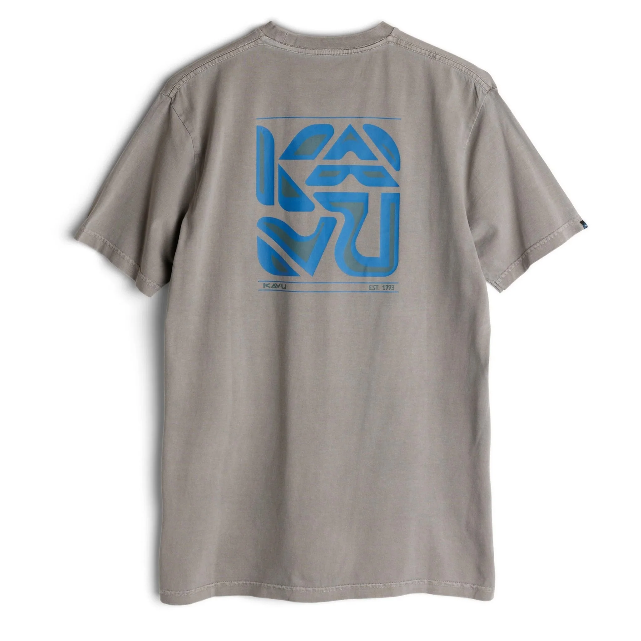 Kavu Cubed S/S Tee Greige - Image 2