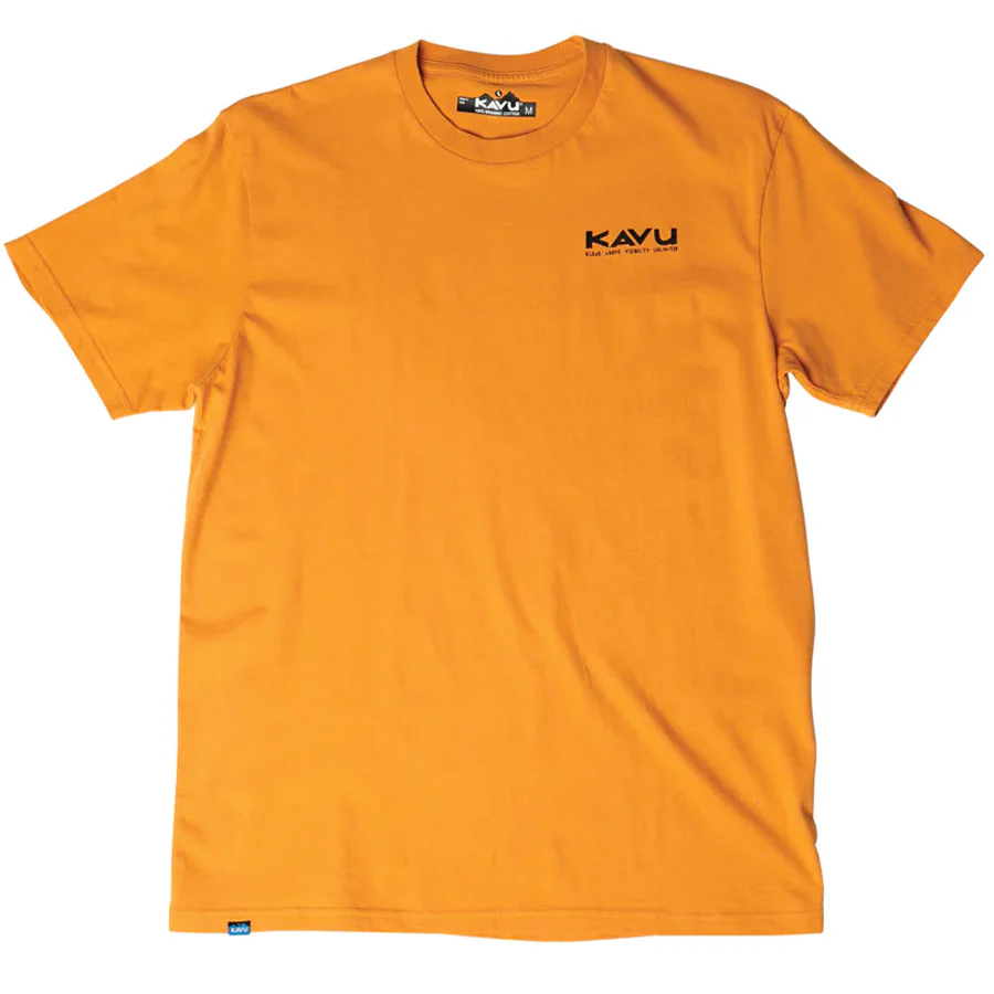 Kavu Klear Above Etch Art T-Shirt Butterscotch