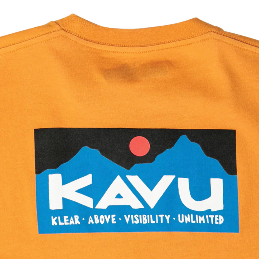 Kavu Klear Above Etch Art T-Shirt Butterscotch - Image 2