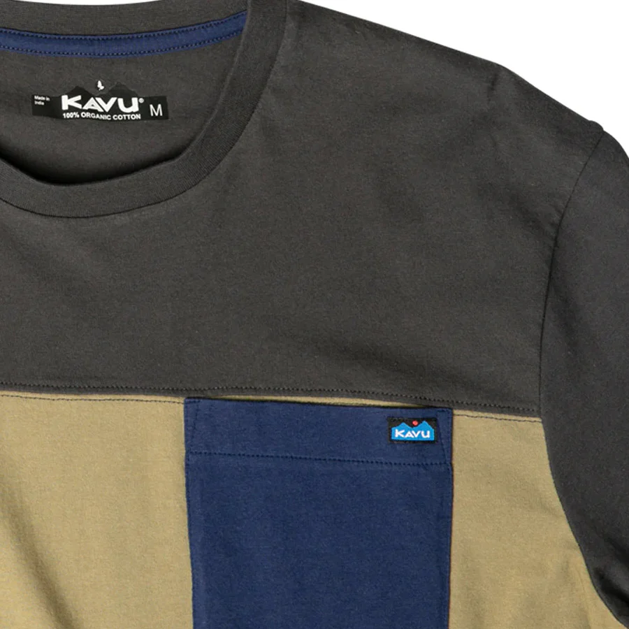 Kavu Piece Out T-Shirt Shadow Trail - Image 2