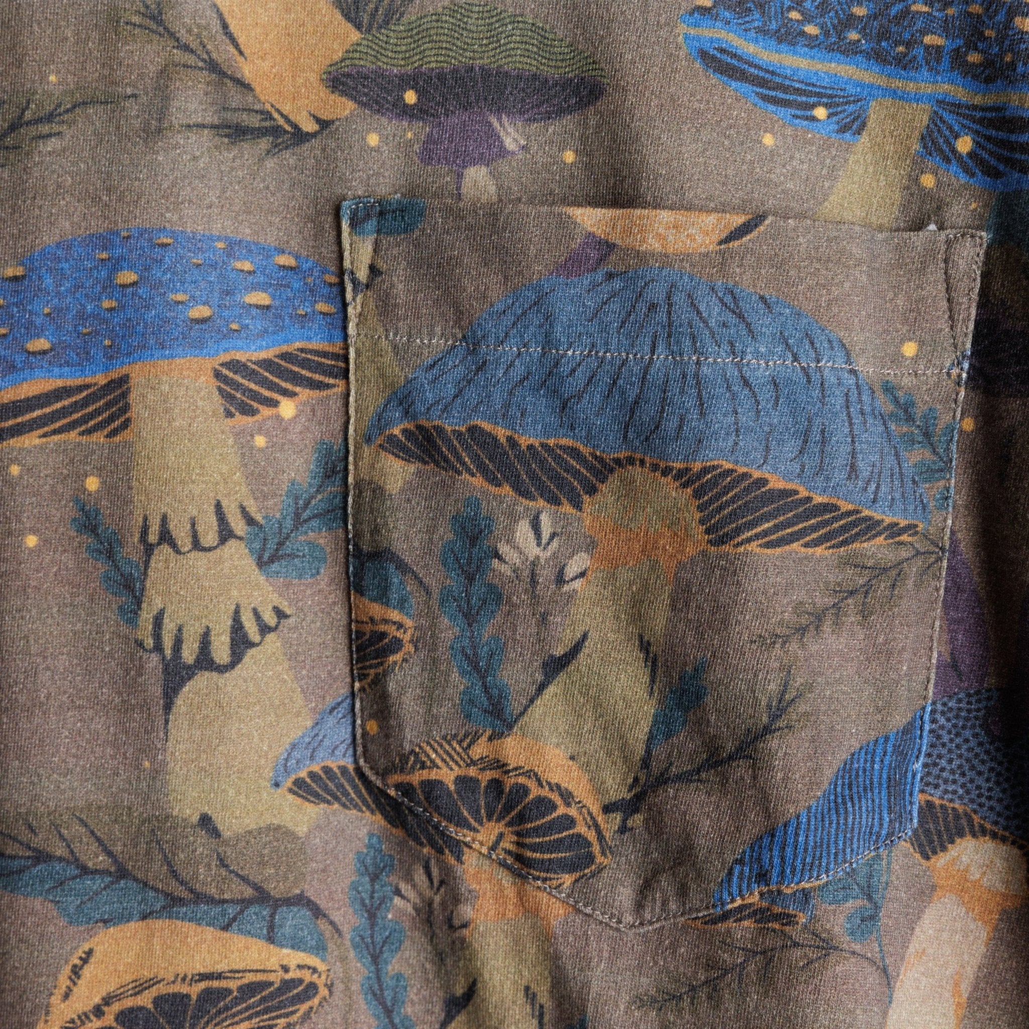Kavu Post Alley S/S Tee Mushroom Kingdom - Image 3