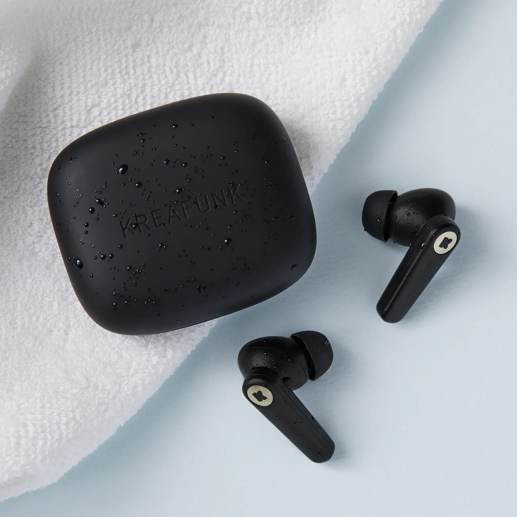 Kreafunk aSENSE Bluetooth In-ear Headphones Black - Image 3