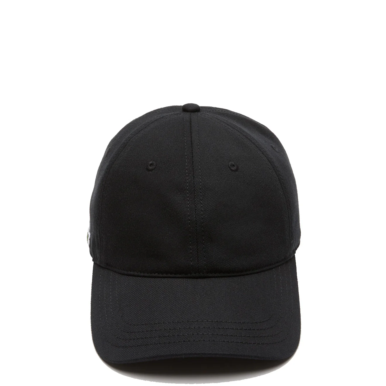 Lacoste Unisex Organic Cotton Twill Cap Black - Image 3