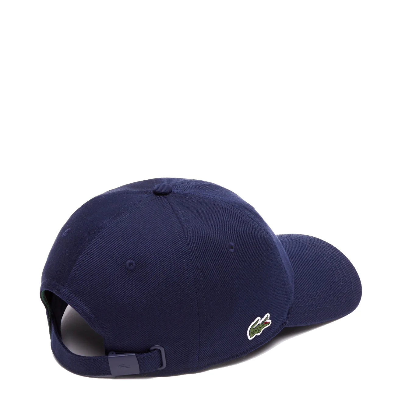Lacoste Unisex Organic Cotton Twill Cap Navy Blue - Image 3