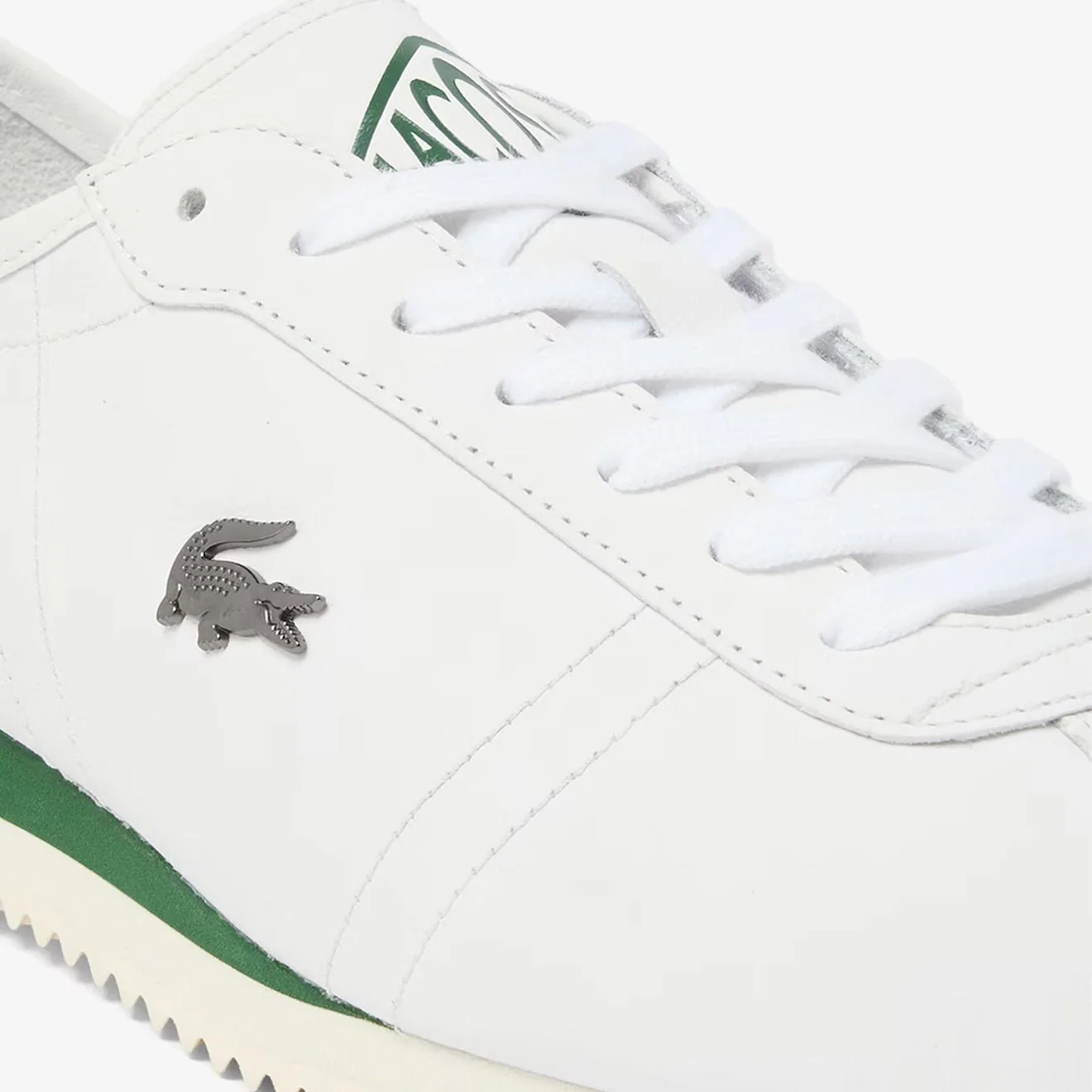 Lacoste Club-Low Trainer White / Off White - Image 4