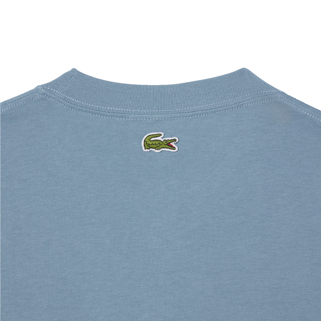 Lacoste Crocodile Graffiti S/S Tee Blue - Image 3
