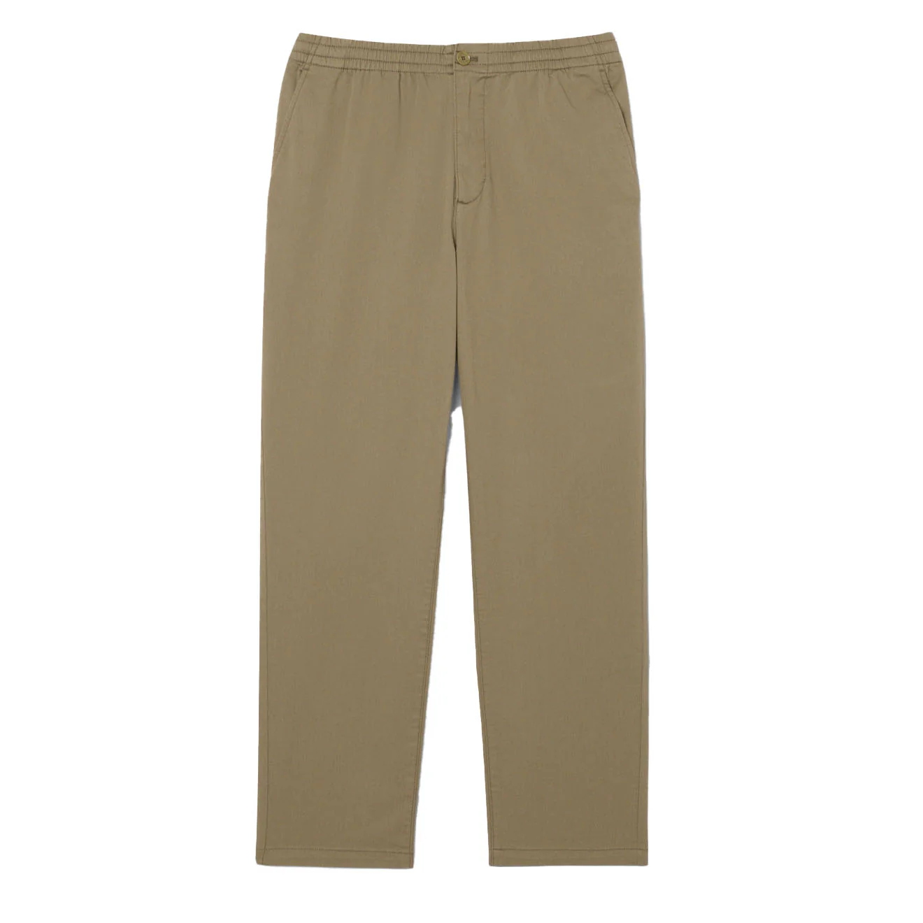 Lacoste Drawstring Trousers Khaki Green
