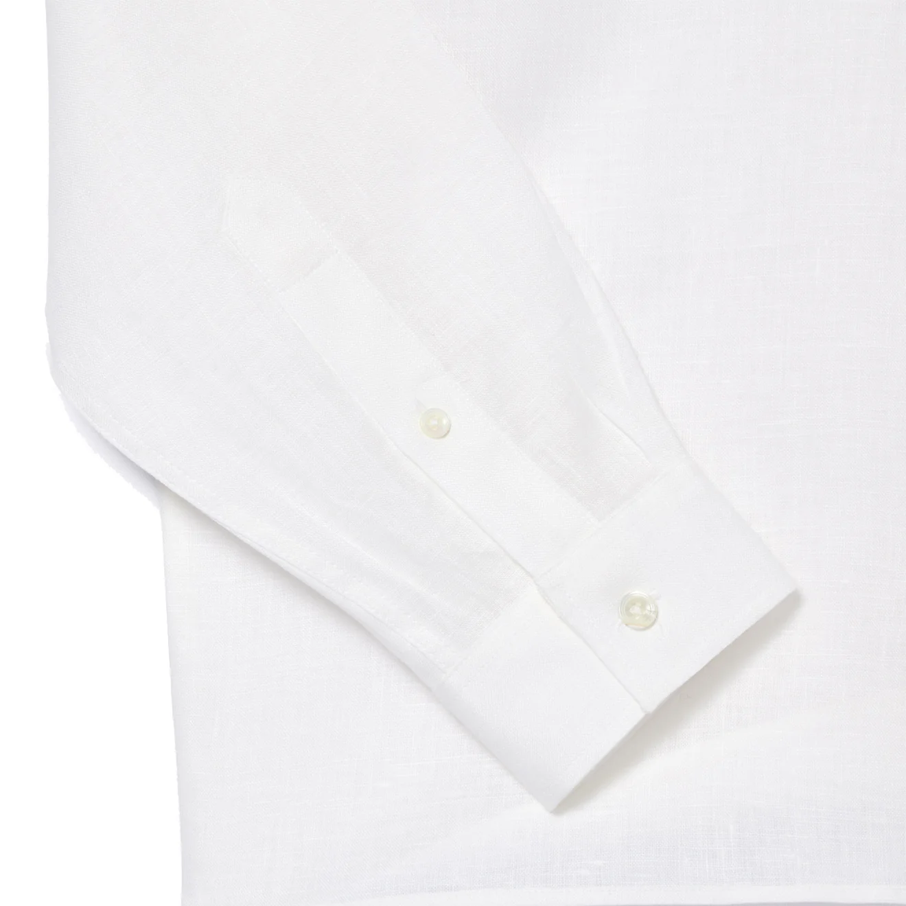 Lacoste Linen Shirt White - Image 2