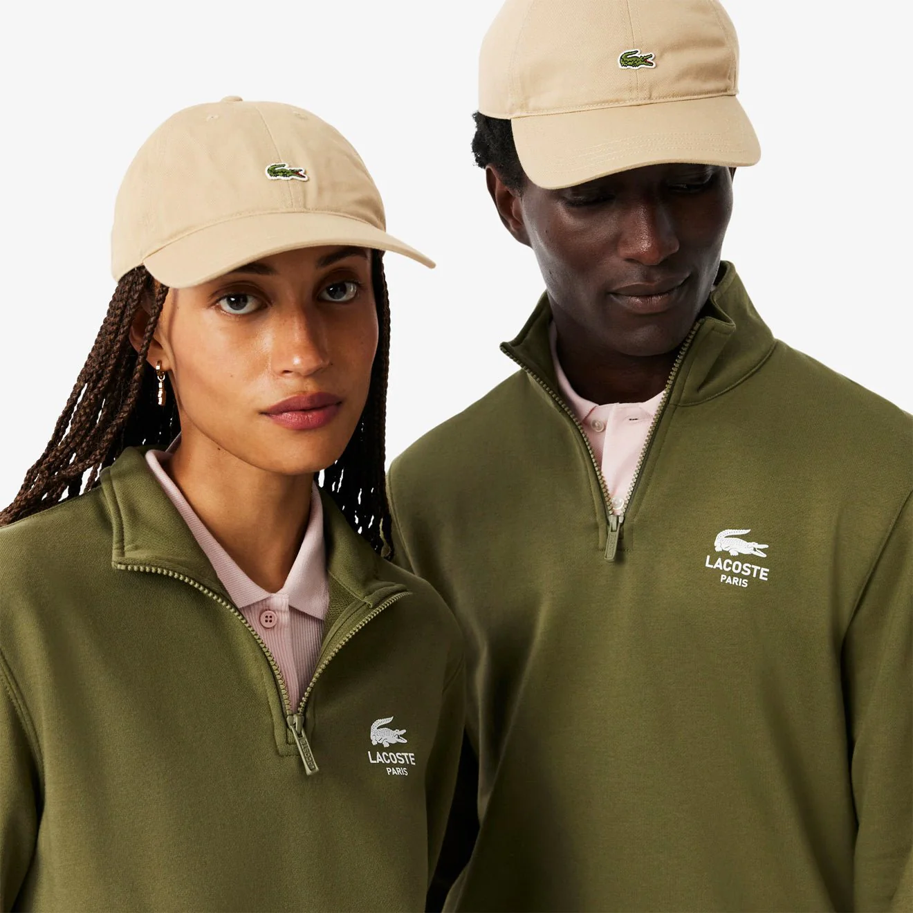 Lacoste Monochrome Cotton Twill Cap Viennese - Image 3