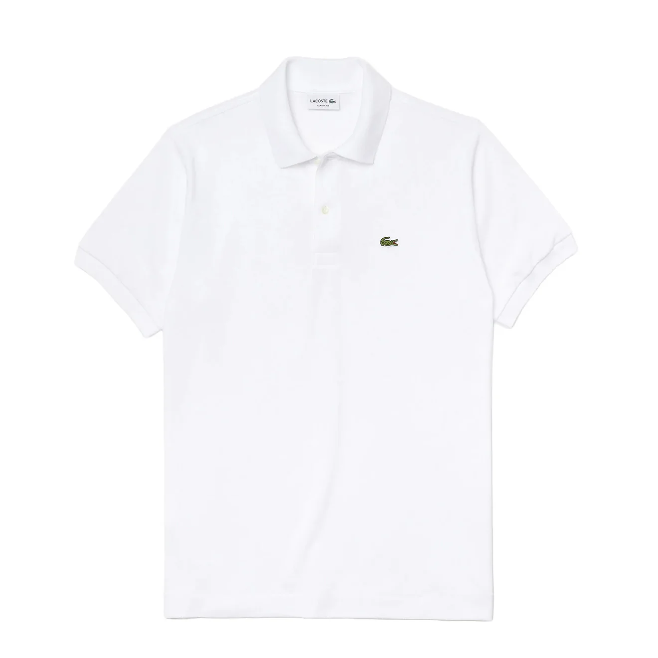 Lacoste Original L.12.12 Petit Pique Cotton Polo Shirt White