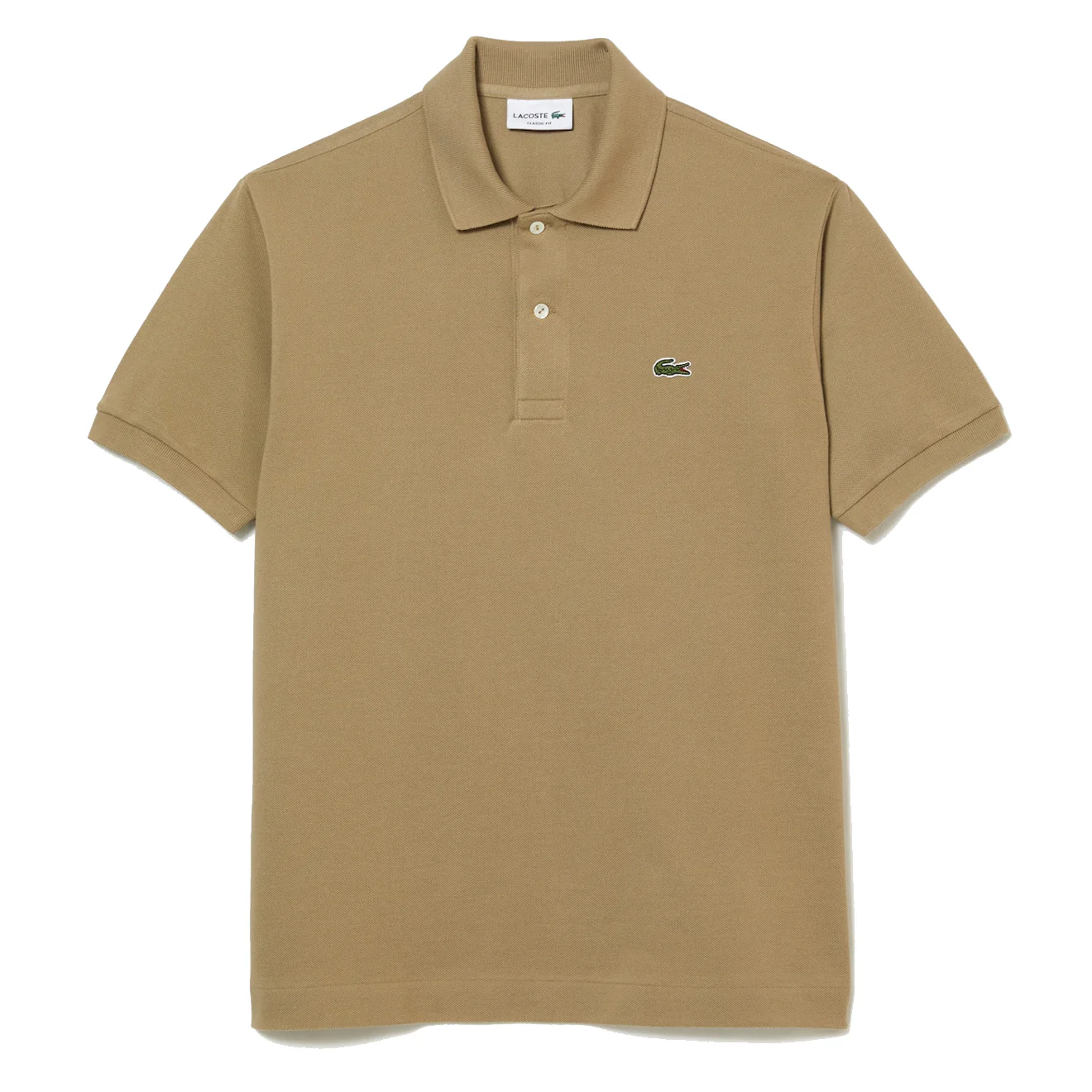 Lacoste Original S/S L.12.12 Petit Pique Cotton Polo Shirt Beige