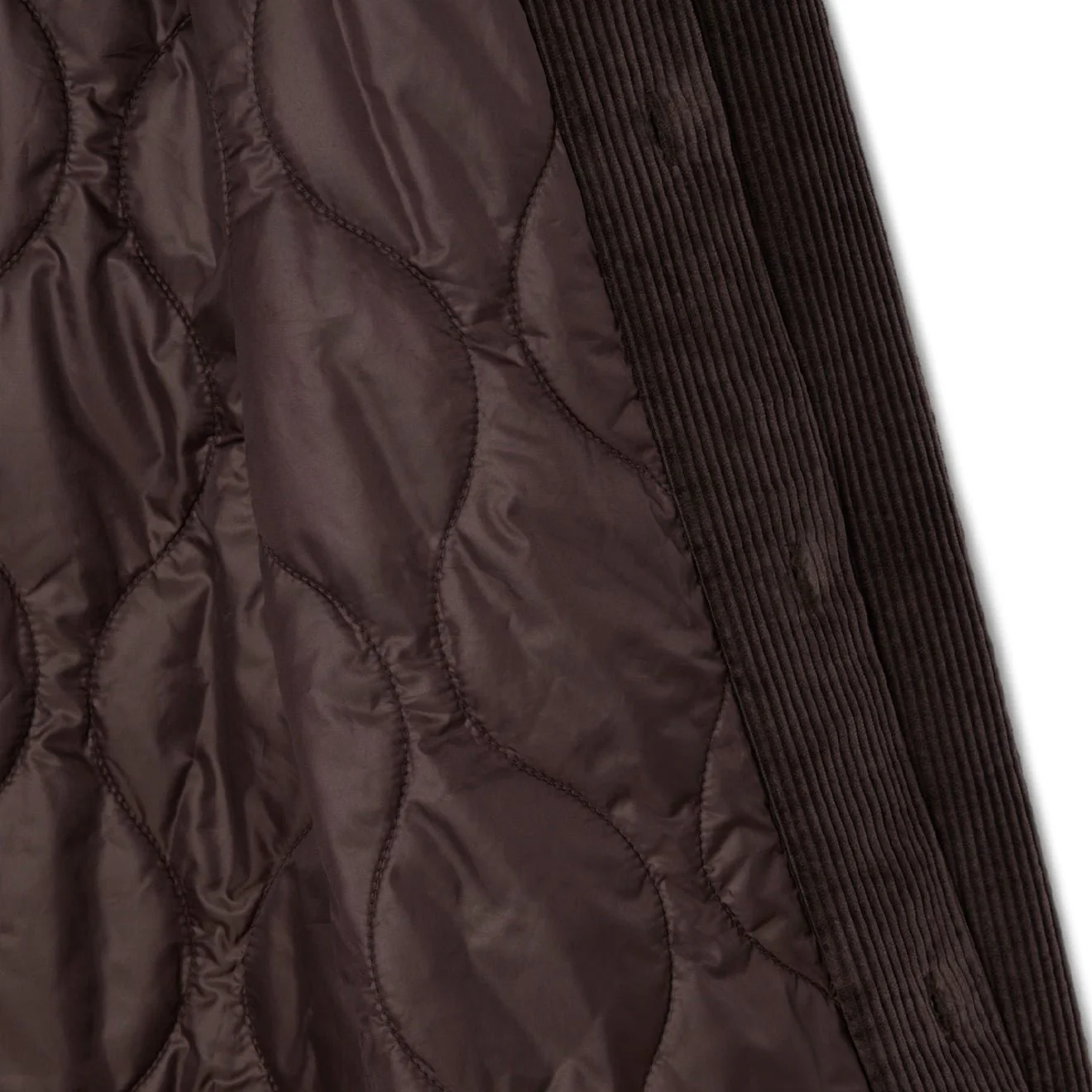 Lacoste Oversized Corduroy Overshirt Brown - Image 5