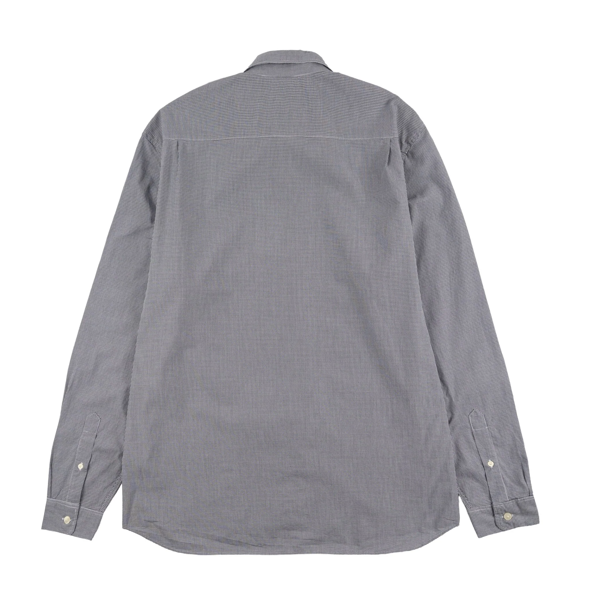 Lacoste Regular Fit Gingham Poplin Shirt White / Navy Blue - Image 2