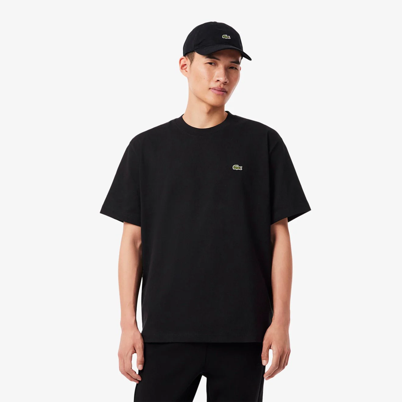 Lacoste Relaxed Fit T-Shirt Black - Image 2