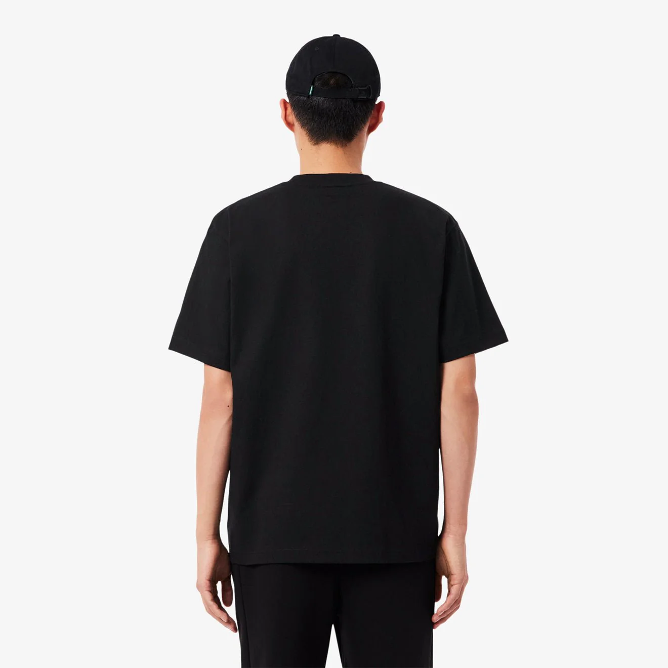 Lacoste Relaxed Fit T-Shirt Black - Image 3