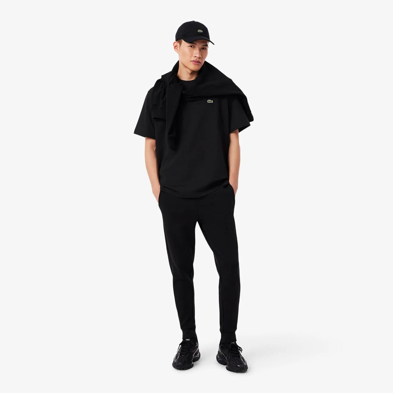 Lacoste Relaxed Fit T-Shirt Black - Image 4