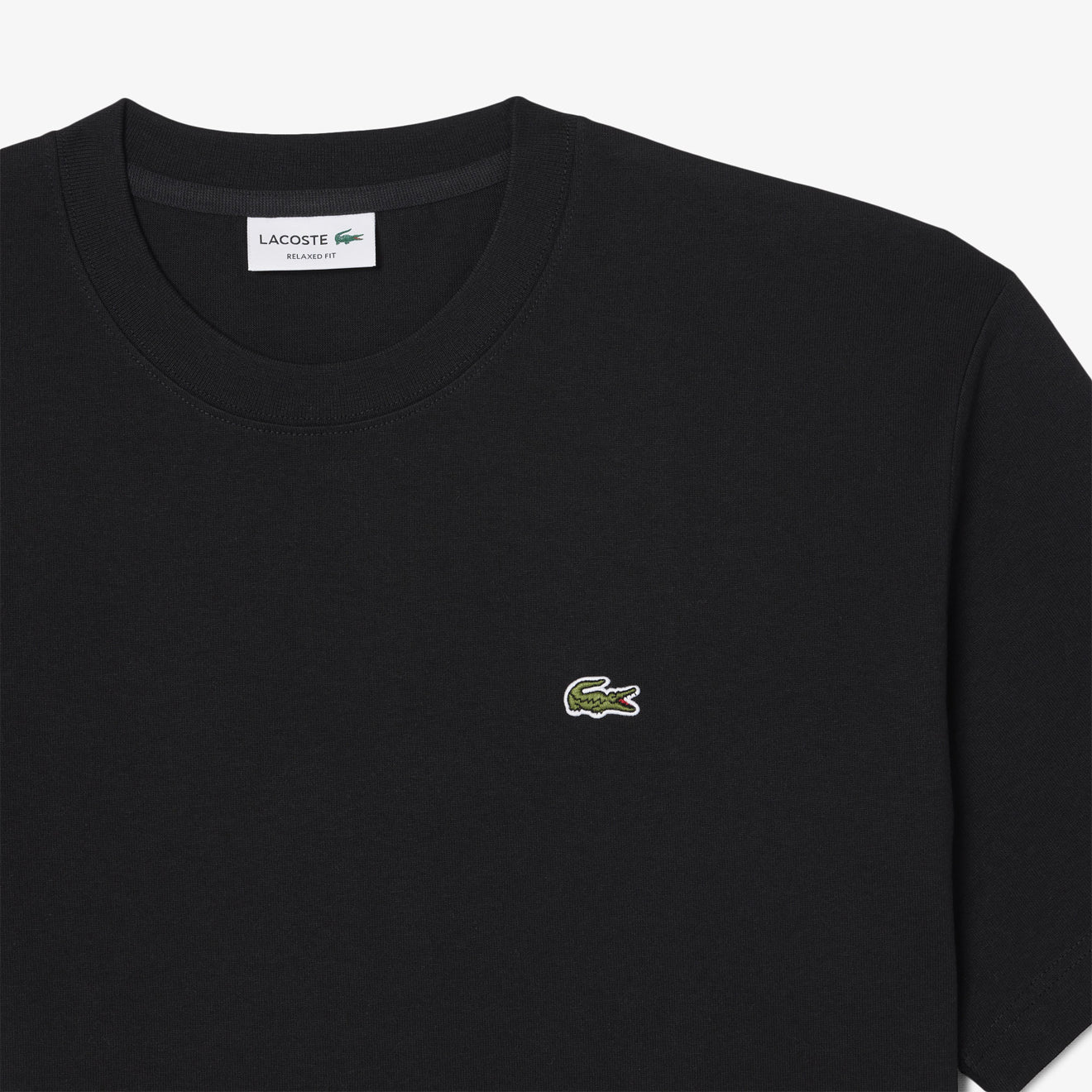 Lacoste Relaxed Fit T-Shirt Black - Image 5