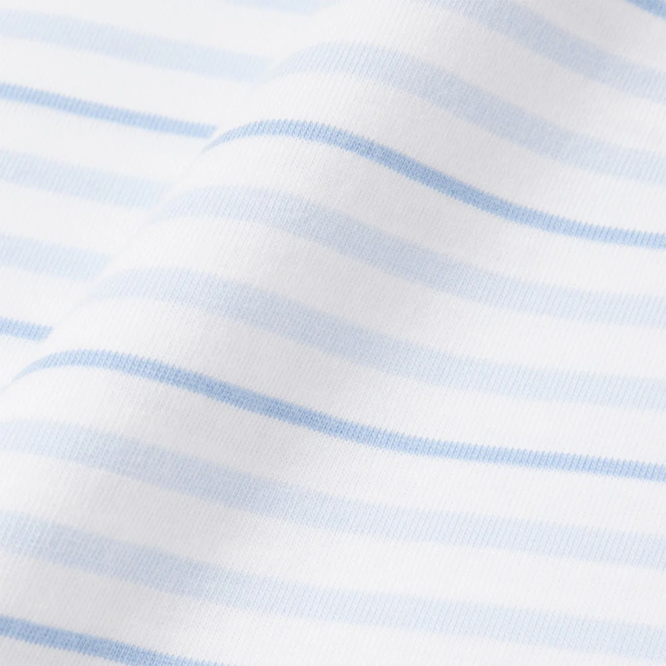 Lacoste Stripe S/S Tee Phoenix Blue / Flour - Image 6