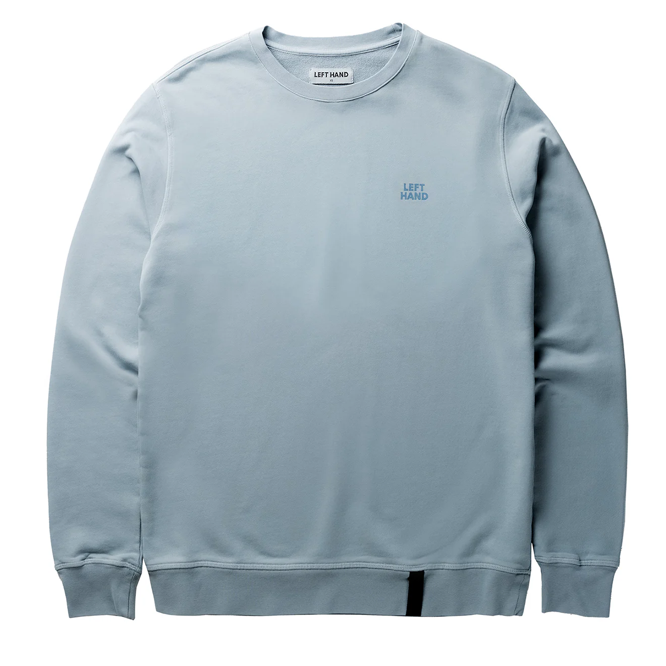 Left Hand Crew Sweatshirt Light Blue