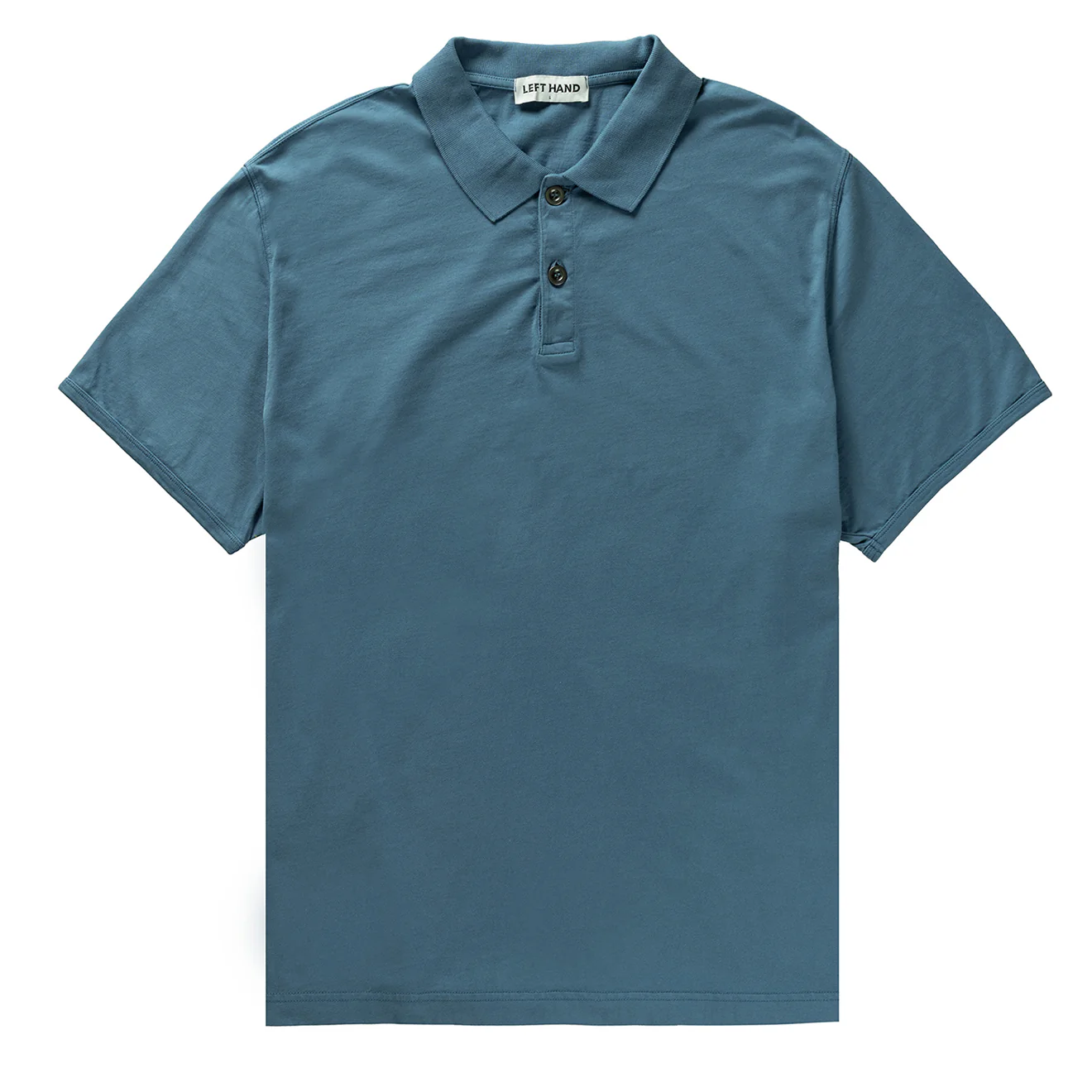 Left Hand Polo Shirt Mid Blue