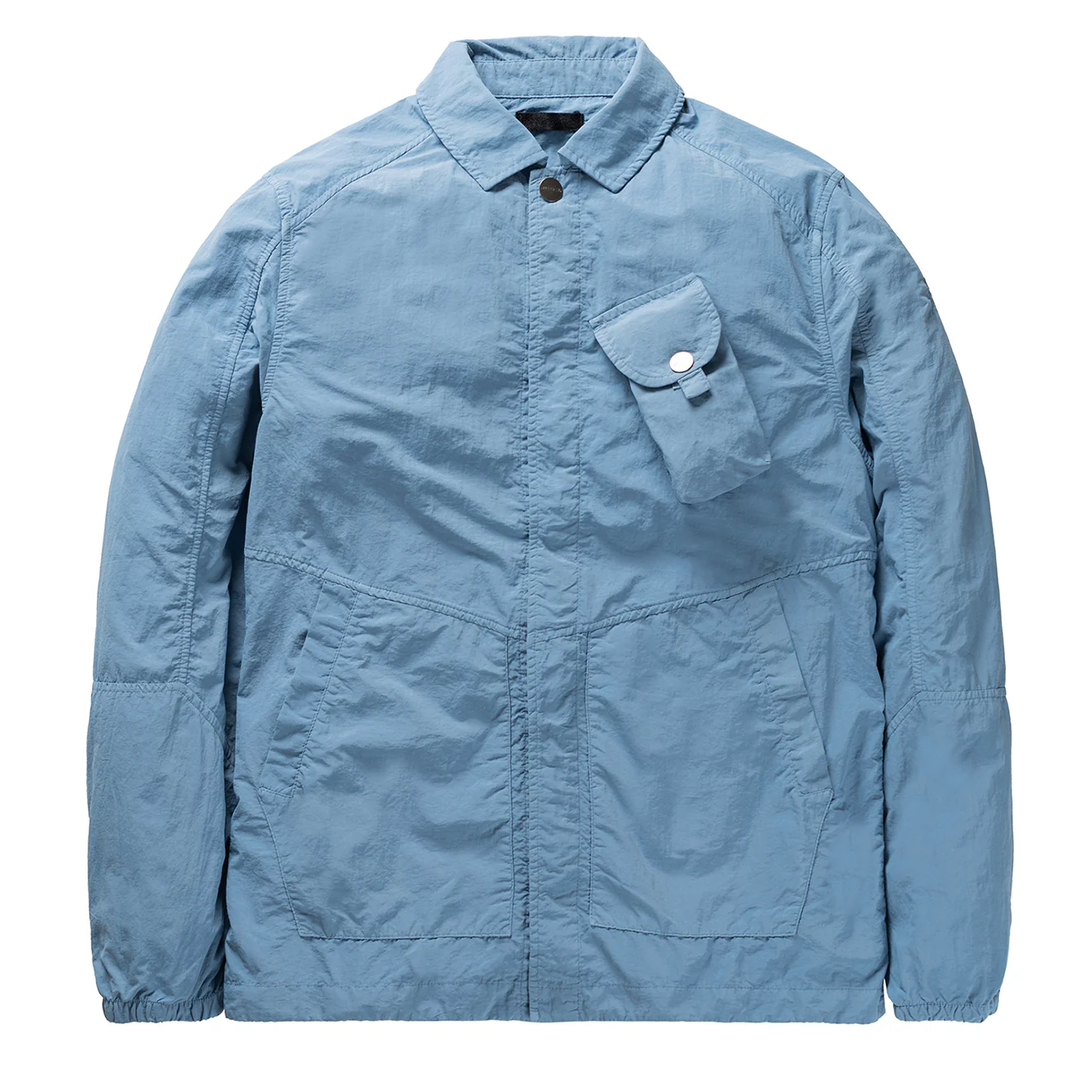Left Hand Sesia Overshirt Mid Blue