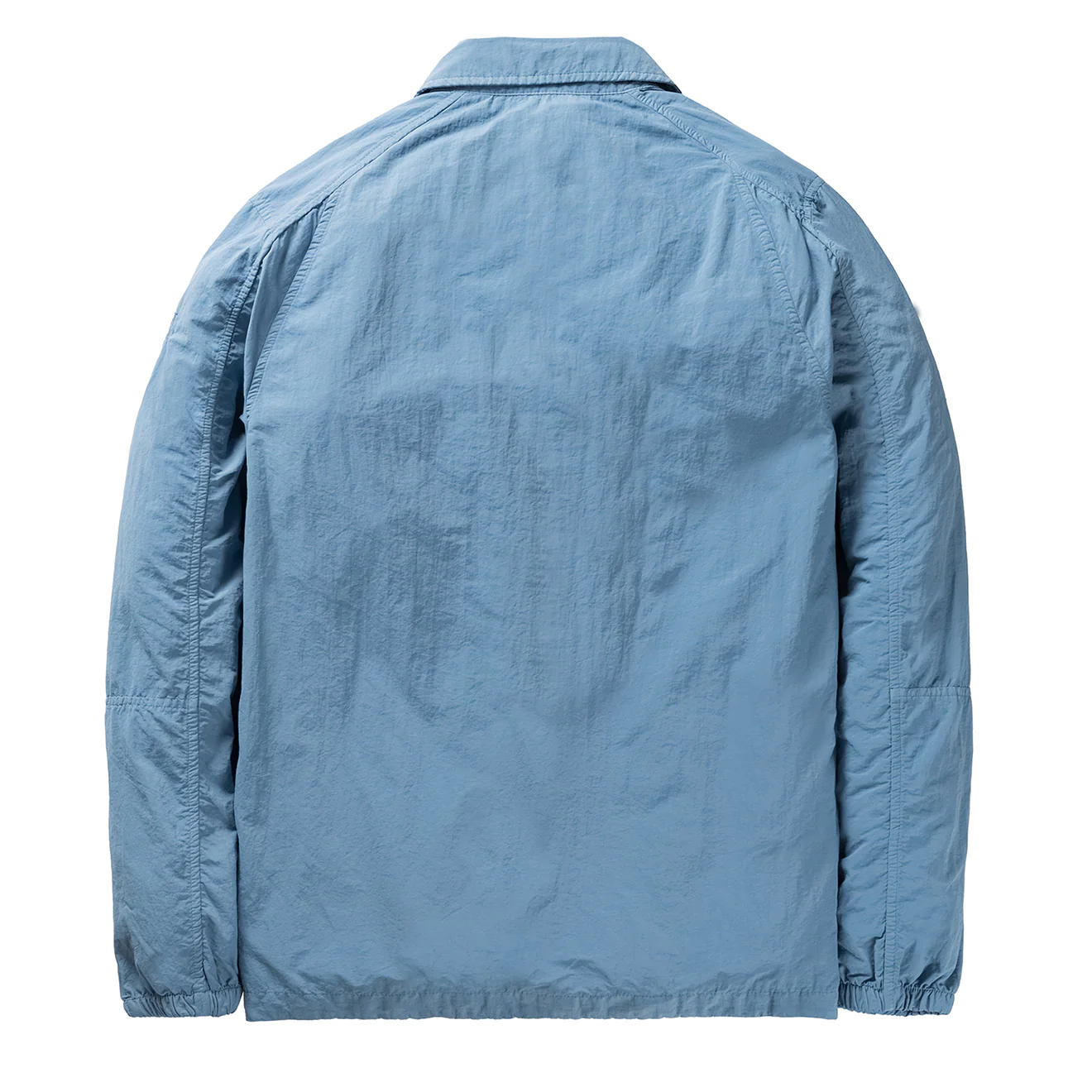 Left Hand Sesia Overshirt Mid Blue - Image 2