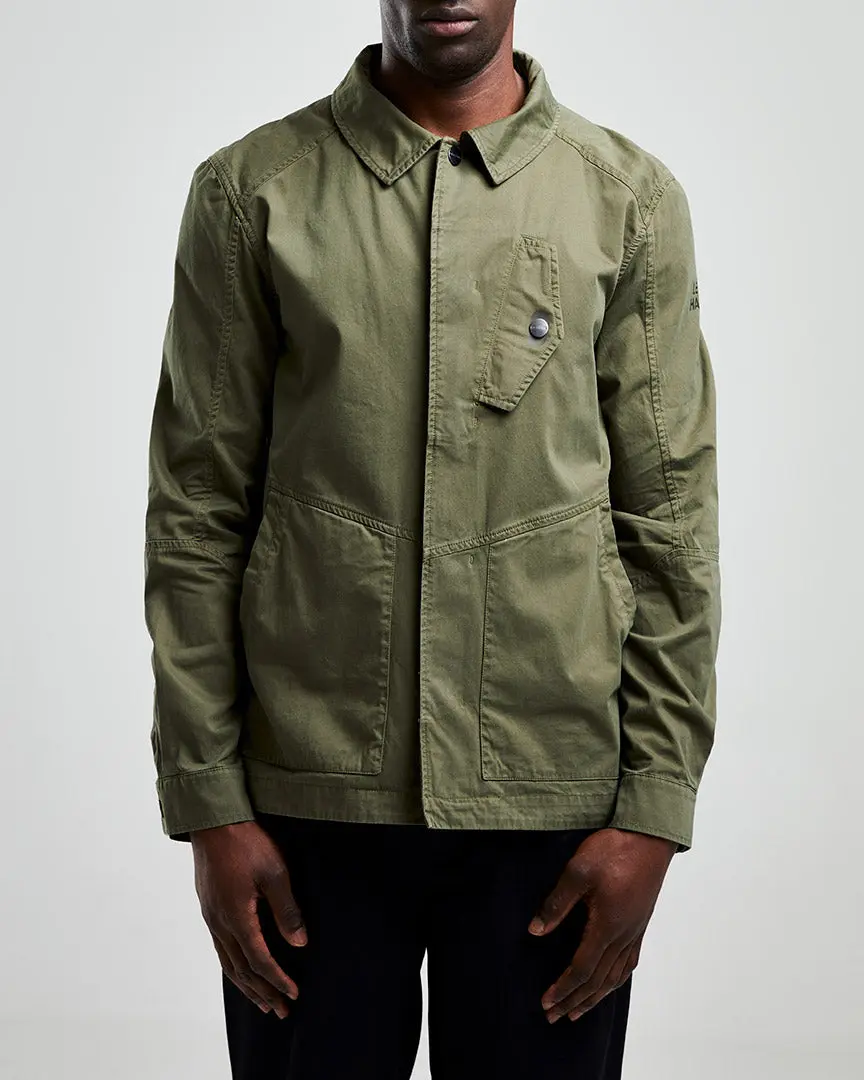 Left Hand Sesia Overshirt Olive - Image 3