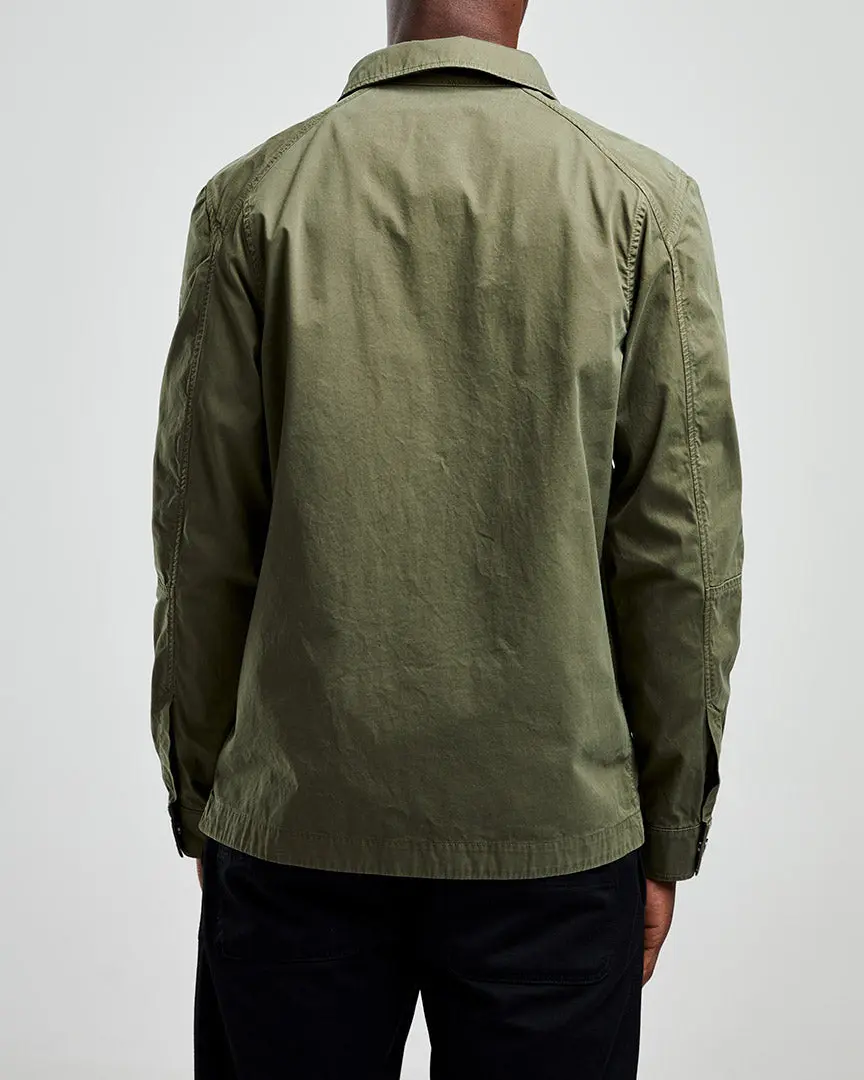 Left Hand Sesia Overshirt Olive - Image 5