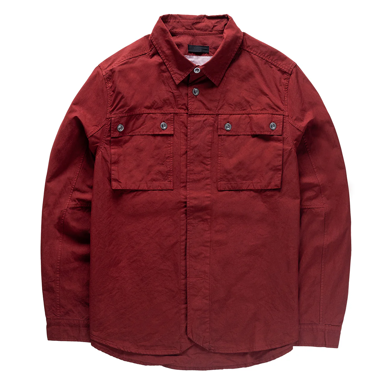 Left Hand Twin Pocket Shirt Burgundy
