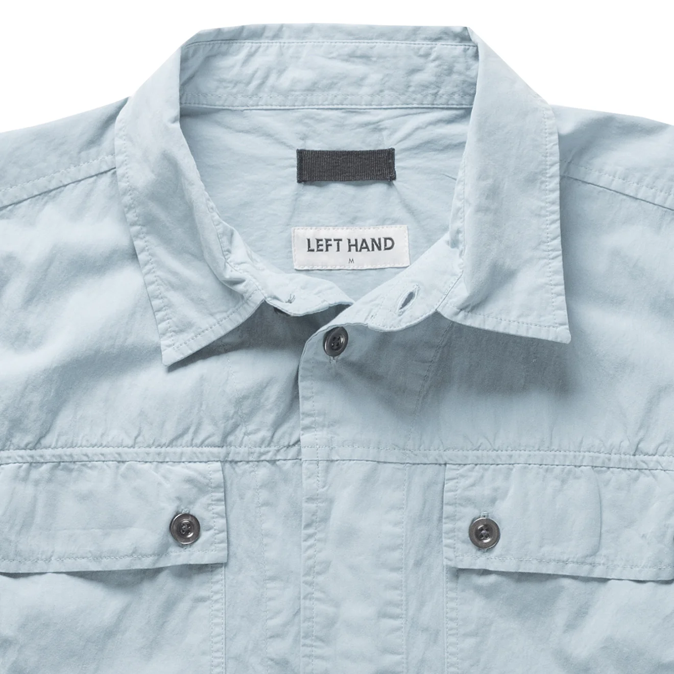 Left Hand Twin Pocket Shirt Light Blue - Image 4