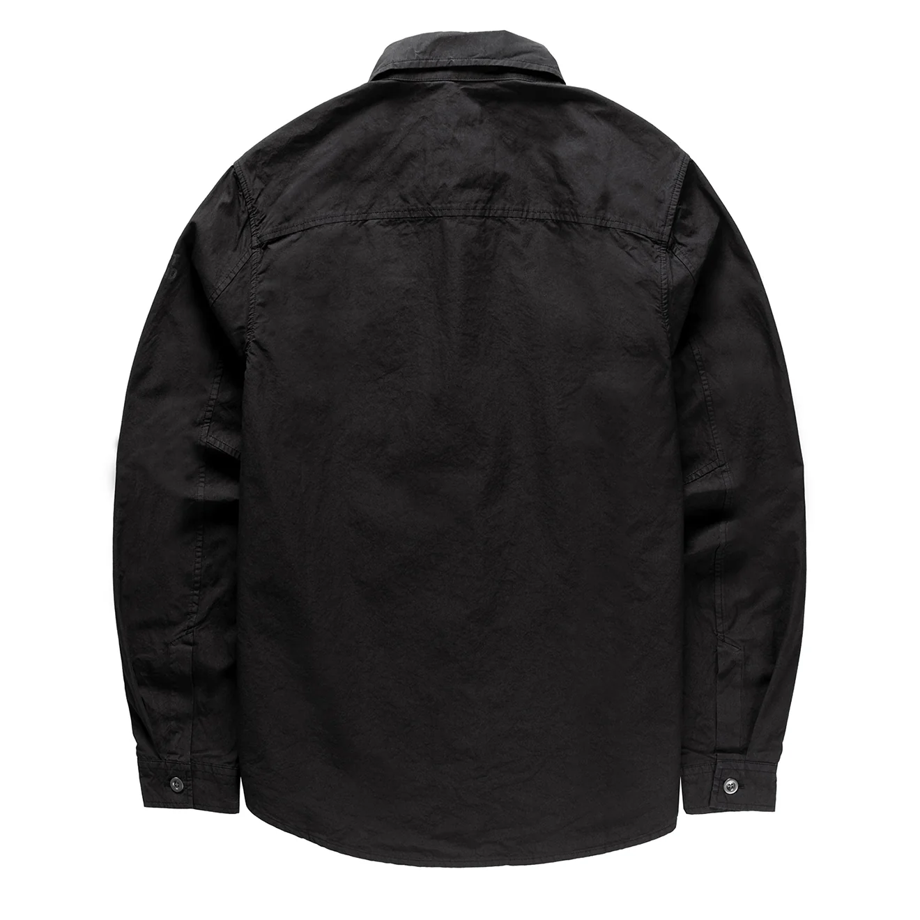 Left Hand Zip Pocket Shirt Black - Image 2