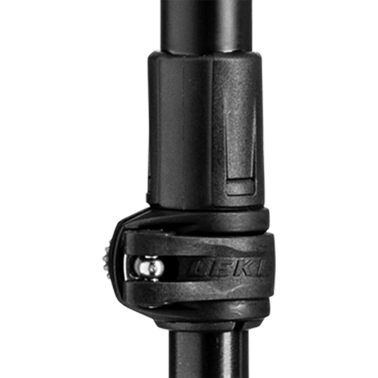 Leki Poles Sherpa Dark Anthracite / Copper / Neon Yellow - Image 3