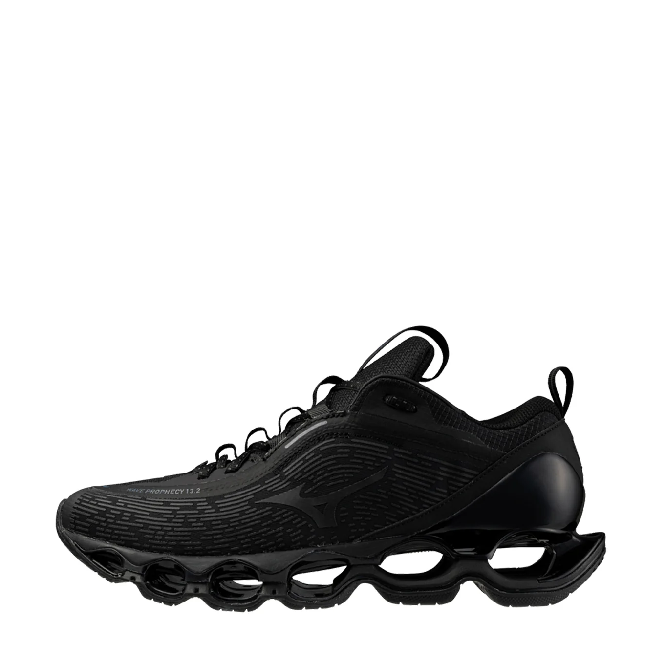 Mizuno Wave Prophecy 13.2 Trainer Black / Black / Iron Gate - Image 2
