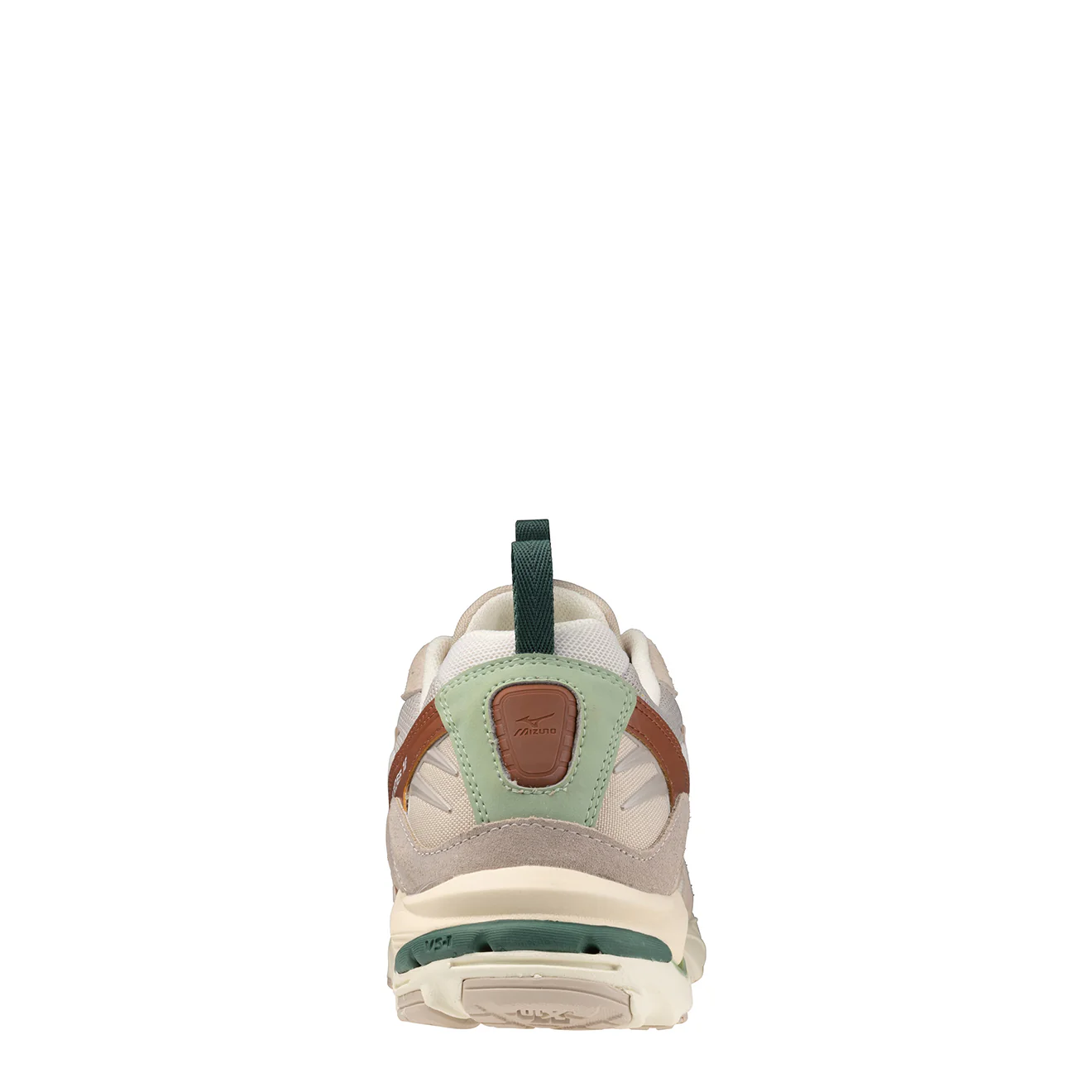Mizuno Wave Rider 10 Premium Trainers Silver Cloud / White Sand / White Sand - Image 6